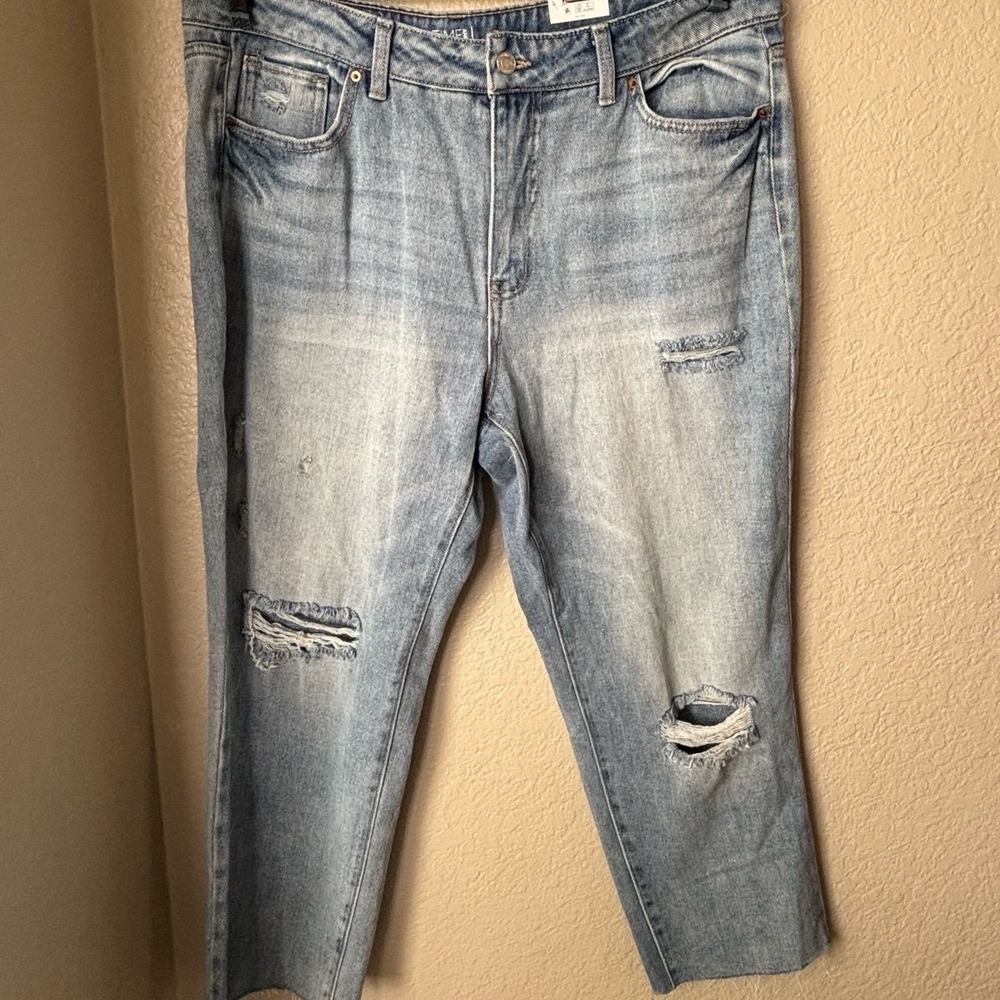 Time and Tru Blue High Rise jeans Size 18 - Picture 10 of 10